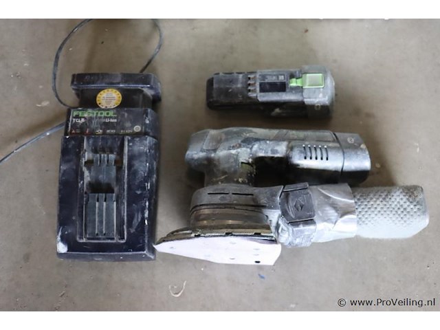 Festool accu deltaschuurmachine dtsc 400 - afbeelding 2 van  9