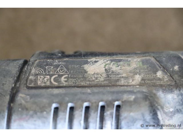 Festool accu deltaschuurmachine dtsc 400 - afbeelding 3 van  9