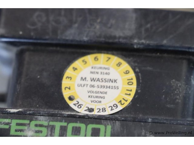 Festool accu deltaschuurmachine dtsc 400 - afbeelding 8 van  9