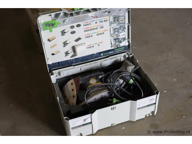 Festool accu deltaschuurmachine dtsc 400 - afbeelding 1 van  4