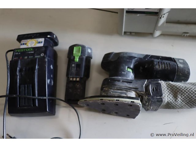 Festool accu deltaschuurmachine dtsc 400 - afbeelding 2 van  7