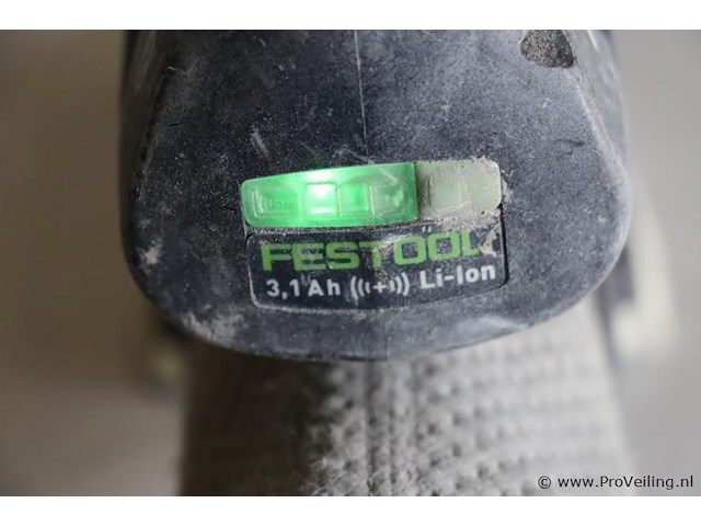 Festool accu deltaschuurmachine dtsc 400 - afbeelding 3 van  7