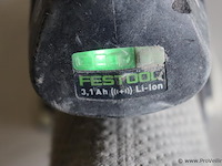 Festool accu deltaschuurmachine dtsc 400 - afbeelding 3 van  7