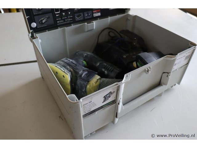 Festool accu-deltaschuurmachine dtsc 400 - afbeelding 2 van  9