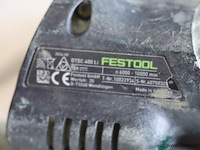Festool accu-deltaschuurmachine dtsc 400 - afbeelding 5 van  9