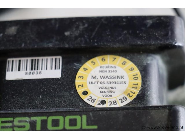 Festool accu-deltaschuurmachine dtsc 400 - afbeelding 7 van  9