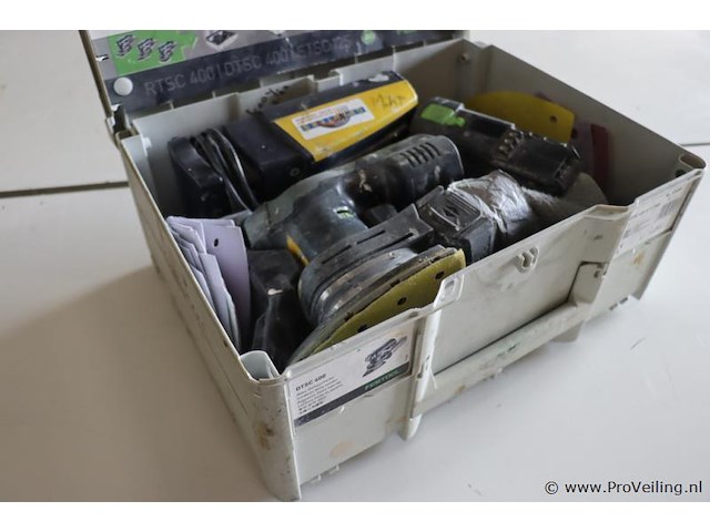 Festool accu-deltaschuurmachine dtsc 400 - afbeelding 1 van  9