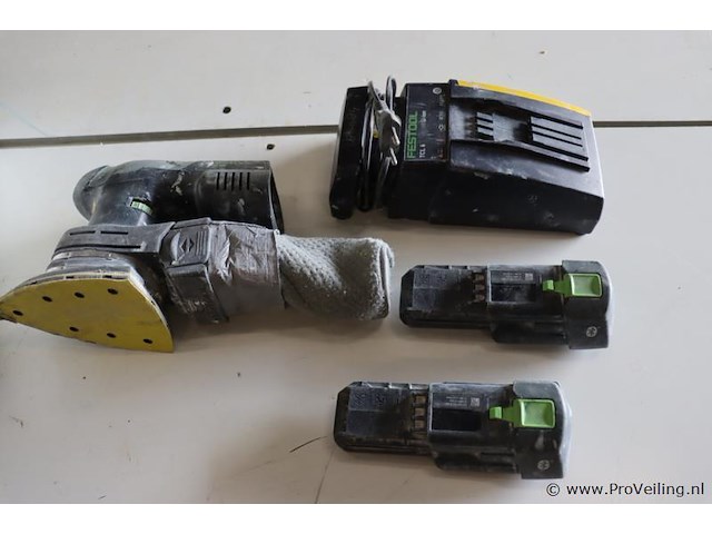 Festool accu-deltaschuurmachine dtsc 400 - afbeelding 2 van  9