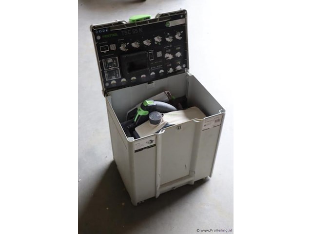 Festool accu invalcirkelzaag tsc 55 keb - afbeelding 1 van  12