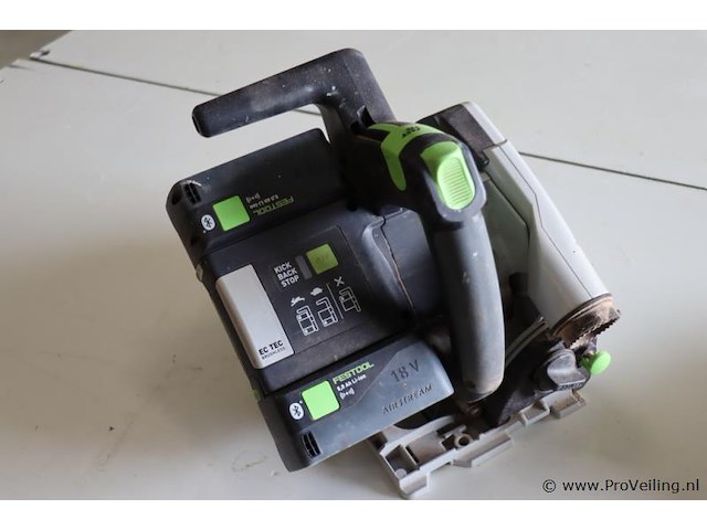 Festool accu invalcirkelzaag tsc 55 keb - afbeelding 6 van  12