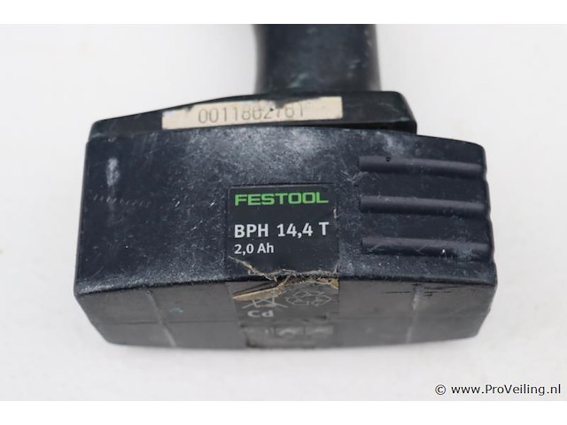 Festool accuboormachine tdd 14,4 fx - 2.0 ah incl. opbergkoffer - afbeelding 3 van  15