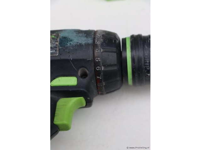 Festool accuboormachine tdd 14,4 fx - 2.0 ah incl. opbergkoffer - afbeelding 6 van  15