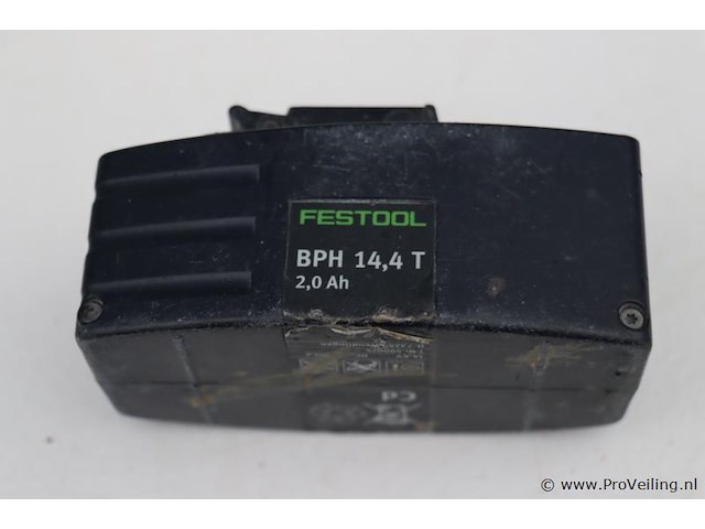 Festool accuboormachine tdd 14,4 fx - 2.0 ah incl. opbergkoffer - afbeelding 10 van  15