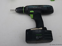 Festool accuboormachine tdd 14,4 fx - 2.0 ah incl. opbergkoffer - afbeelding 15 van  15