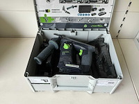 Festool bhc 18 hpc 4,0 i-plus accuboorhamer met koffer