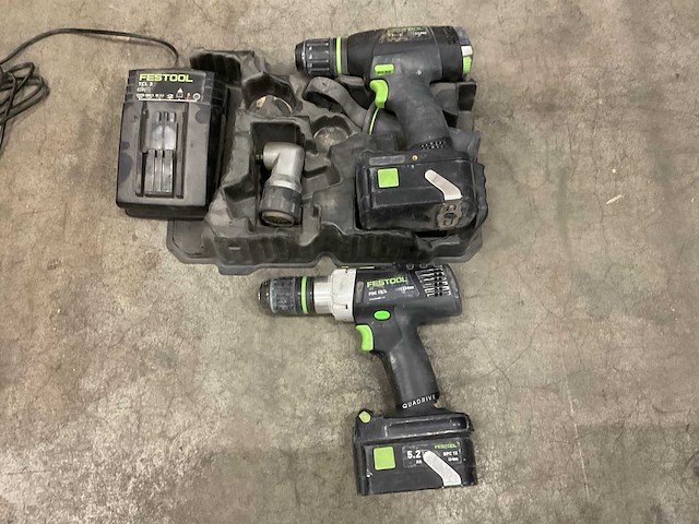 Festool boormachine (2x) - afbeelding 1 van  3