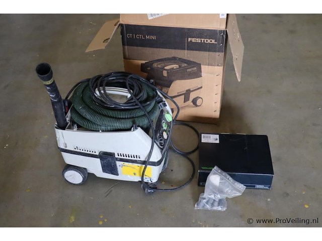 Festool cleantec mobiele stofafzuiger ctl mini i 498238 - afbeelding 1 van  7