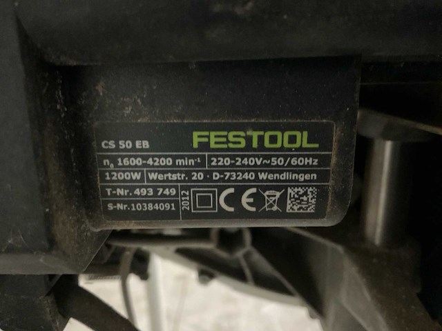 Festool cs50eb zaagtafel - afbeelding 5 van  9