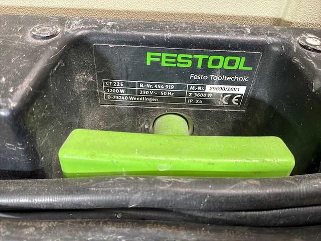 Festool ct 22 e industriële stofzuiger - afbeelding 8 van  8