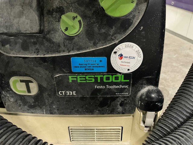 Festool ct33e industriële stofzuiger - afbeelding 5 van  5