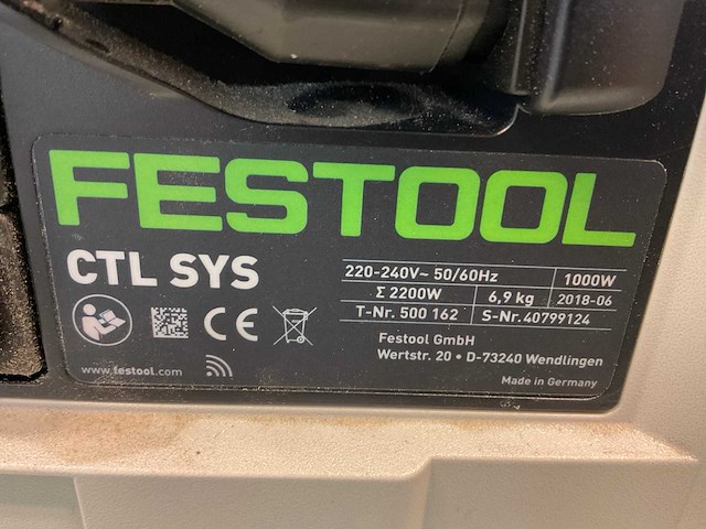 Festool ctl sys asstofzuiger - afbeelding 4 van  6