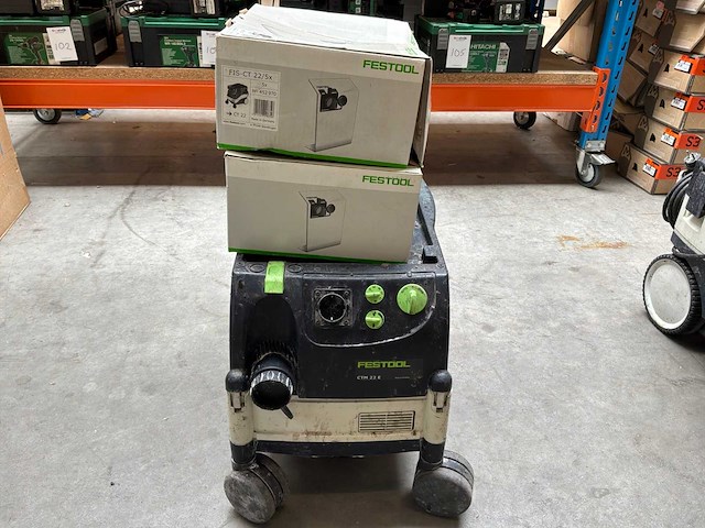 Festool ctm22e industriële stofzuiger - afbeelding 2 van  3