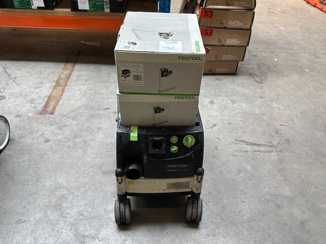 Festool ctm22e industriële stofzuiger - afbeelding 2 van  3
