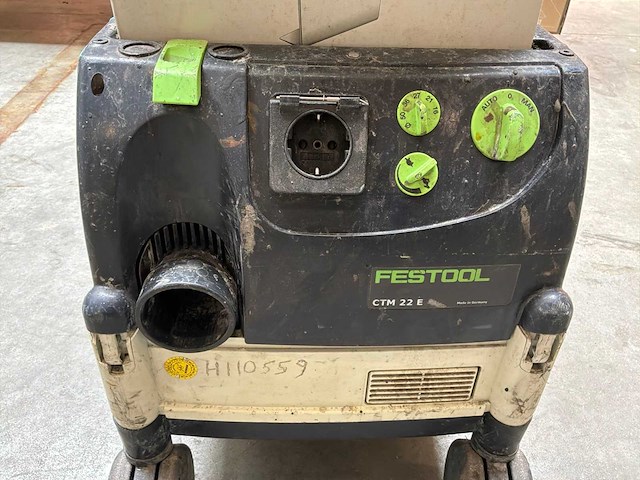 Festool ctm22e industriële stofzuiger - afbeelding 3 van  3