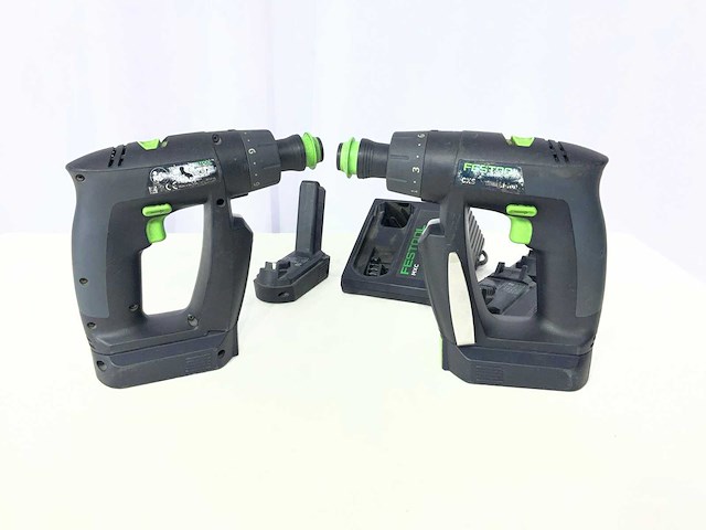 Festool cxs schroefboormachine (2x) - afbeelding 1 van  2