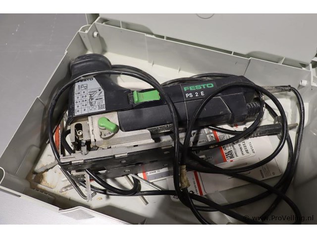 Festool decoupeerzaag met pendel ps 2 e - afbeelding 2 van  7