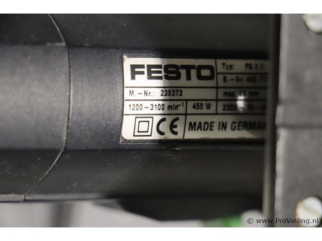 Festool decoupeerzaag met pendel ps 2 e - afbeelding 3 van  7