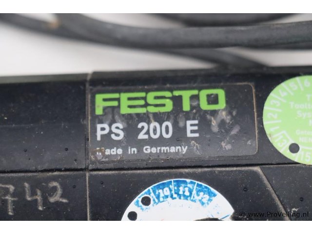 Festool decoupeerzaag ps 200 e incl. opbergkoffer - afbeelding 4 van  9