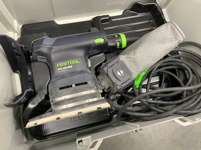 Festool dts 400 req delta schuurmachine inclusief accessoires en 2 x systainer - afbeelding 1 van  5