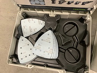Festool dts 400 req delta schuurmachine inclusief accessoires en 2 x systainer - afbeelding 3 van  5