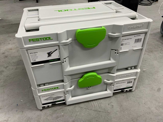 Festool dts 400 req delta schuurmachine inclusief accessoires en 2 x systainer - afbeelding 5 van  5