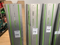 Festool fs 1409/2 zaaggeleider (2x) - afbeelding 2 van  2