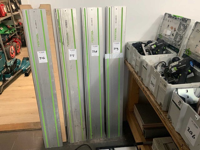 Festool fs 1409/2 zaaggeleider (2x) - afbeelding 1 van  2