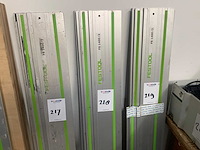 Festool fs 1409/2 zaaggeleider (2x) - afbeelding 2 van  2