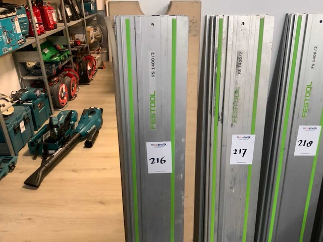 Festool fs 1409/2 zaaggeleider (3x) - afbeelding 2 van  2