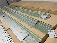 Festool fs 3000/2 + fs 1400/2 geleiderail (2x) - afbeelding 1 van  1