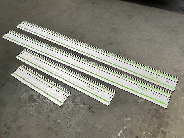 Festool fs 800-1400-2400/2 geleiderail (4x) - afbeelding 1 van  3