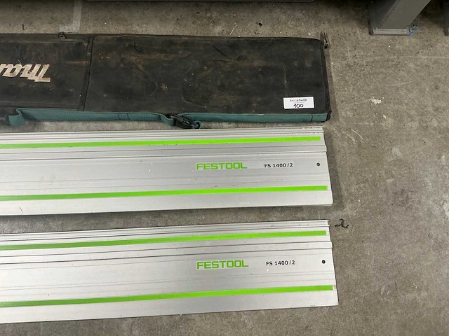 Festool fs1400/2 lineaal (2x) - afbeelding 3 van  3