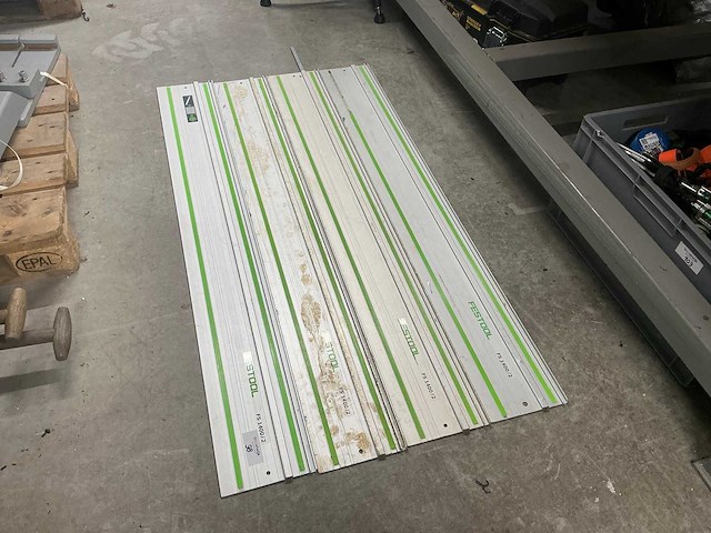 Festool fs1400/2 lineaal (4x) - afbeelding 1 van  3