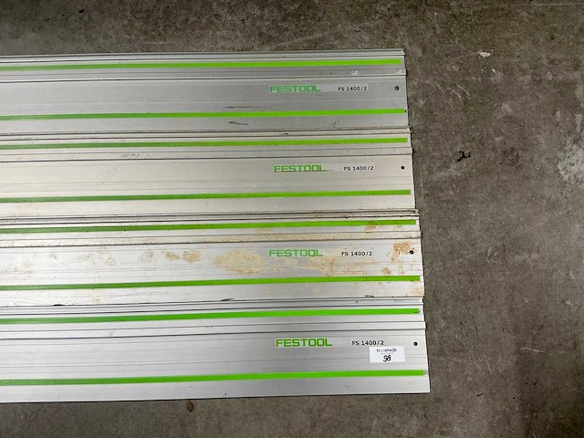 Festool fs1400/2 lineaal (4x) - afbeelding 3 van  3