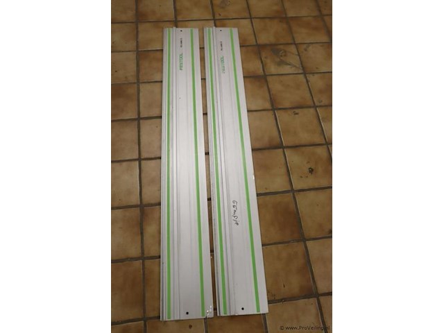 Festool geleiderails fs 1400/2 - 2 stuks - afbeelding 1 van  5