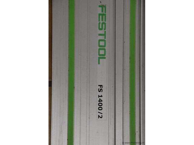 Festool geleiderails fs 1400/2 - 2 stuks - afbeelding 2 van  5