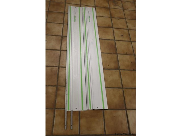 Festool geleiderails fs 1400/2 - 2 stuks - afbeelding 1 van  3