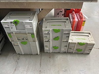 Festool gereedschapskoffer (8x)