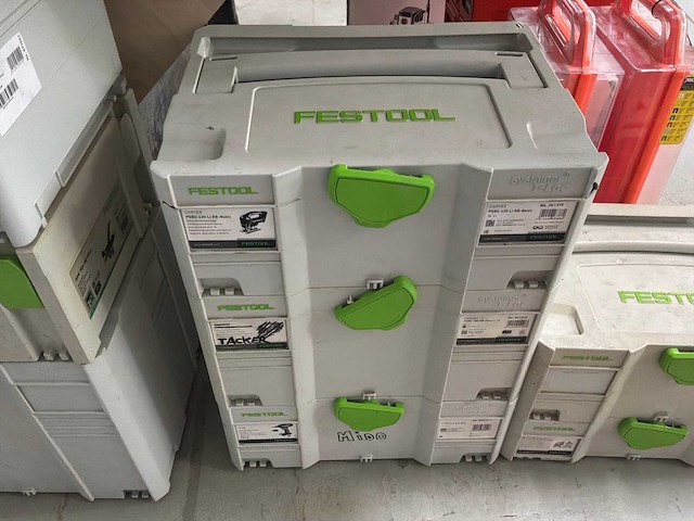 Festool gereedschapskoffer (8x) - afbeelding 3 van  4