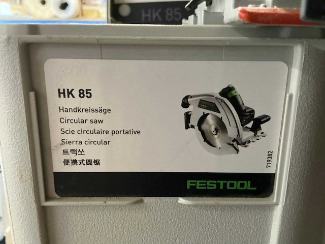 Festool hk85eb cirkelzaagmachine - afbeelding 2 van  3